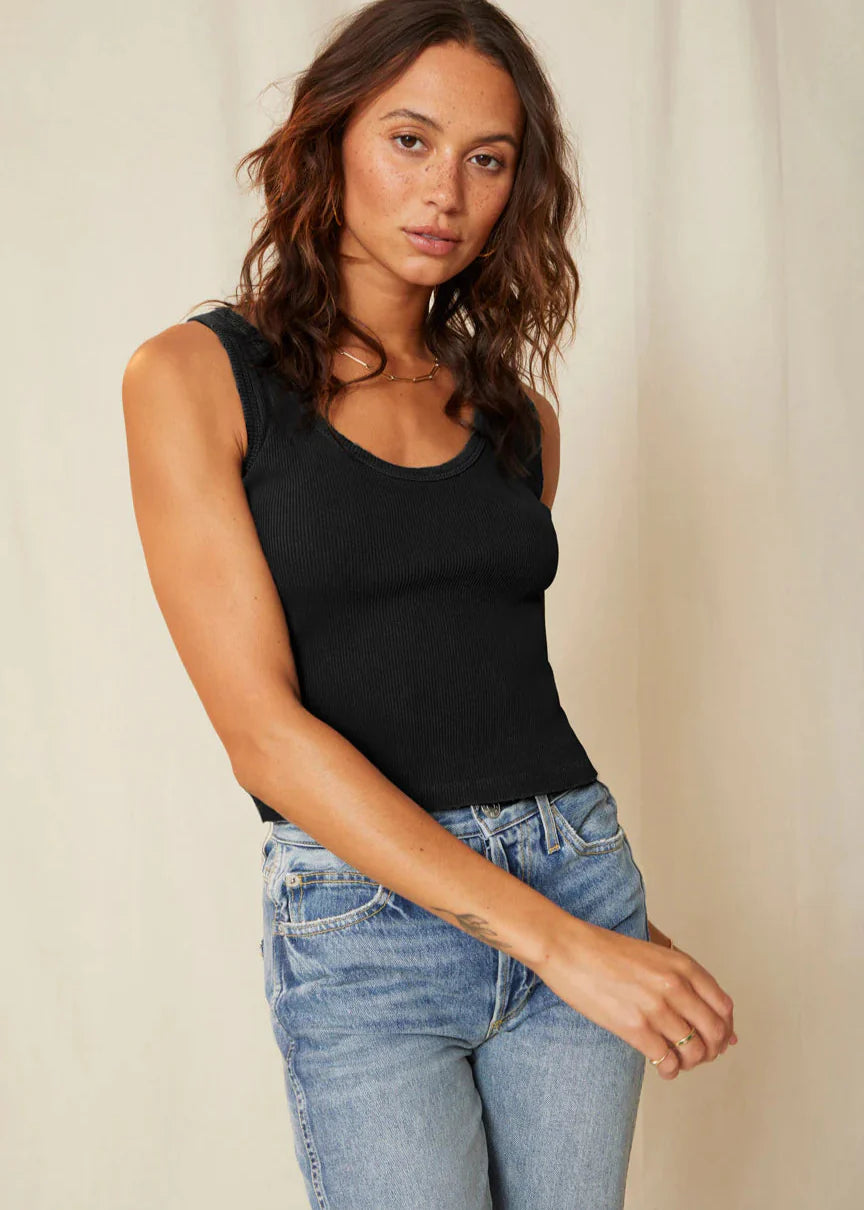 Crop Rib Tank