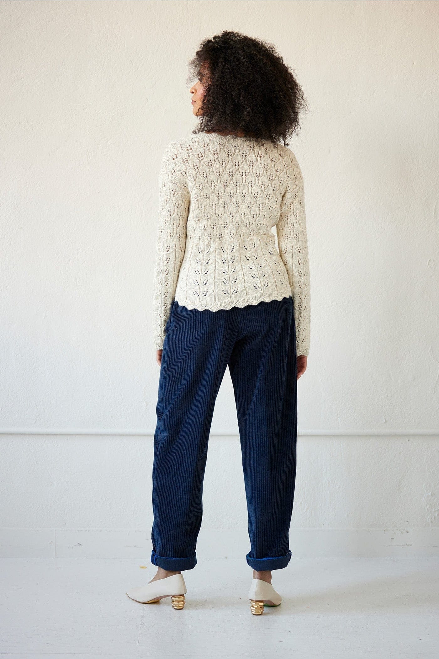 Emma Sweater in Baby Alpaca Wool