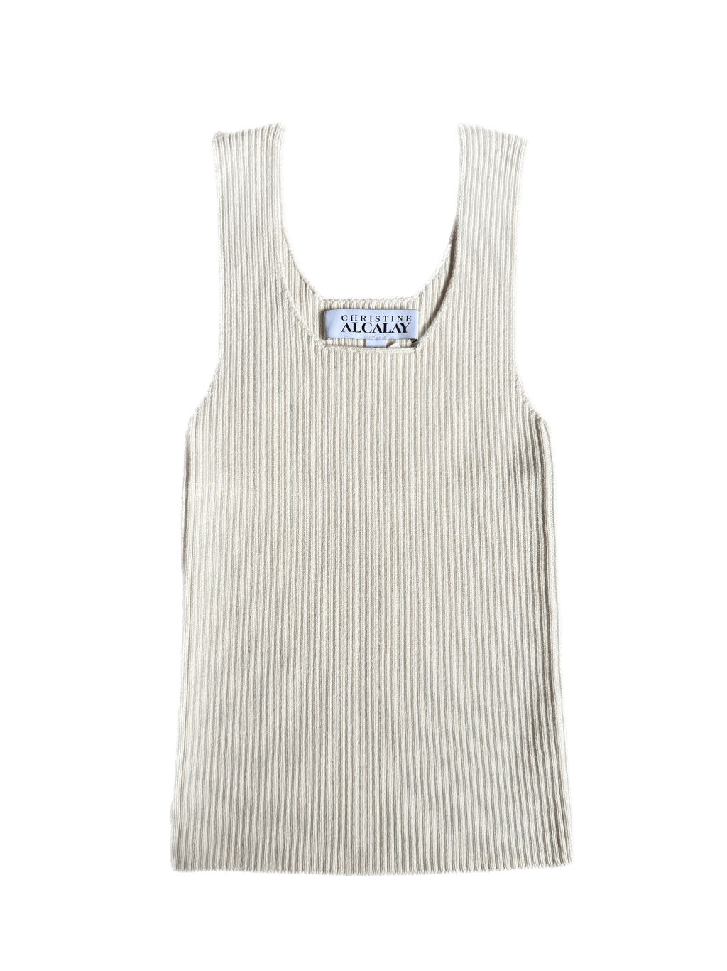 Kate Rib Tank in Pima Cotton
