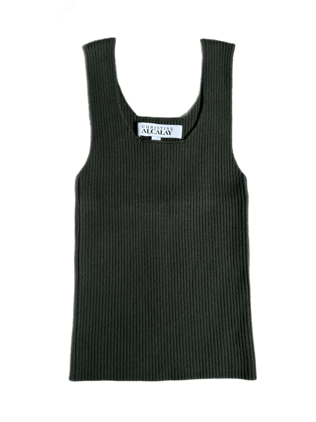 Kate Rib Tank in Pima Cotton