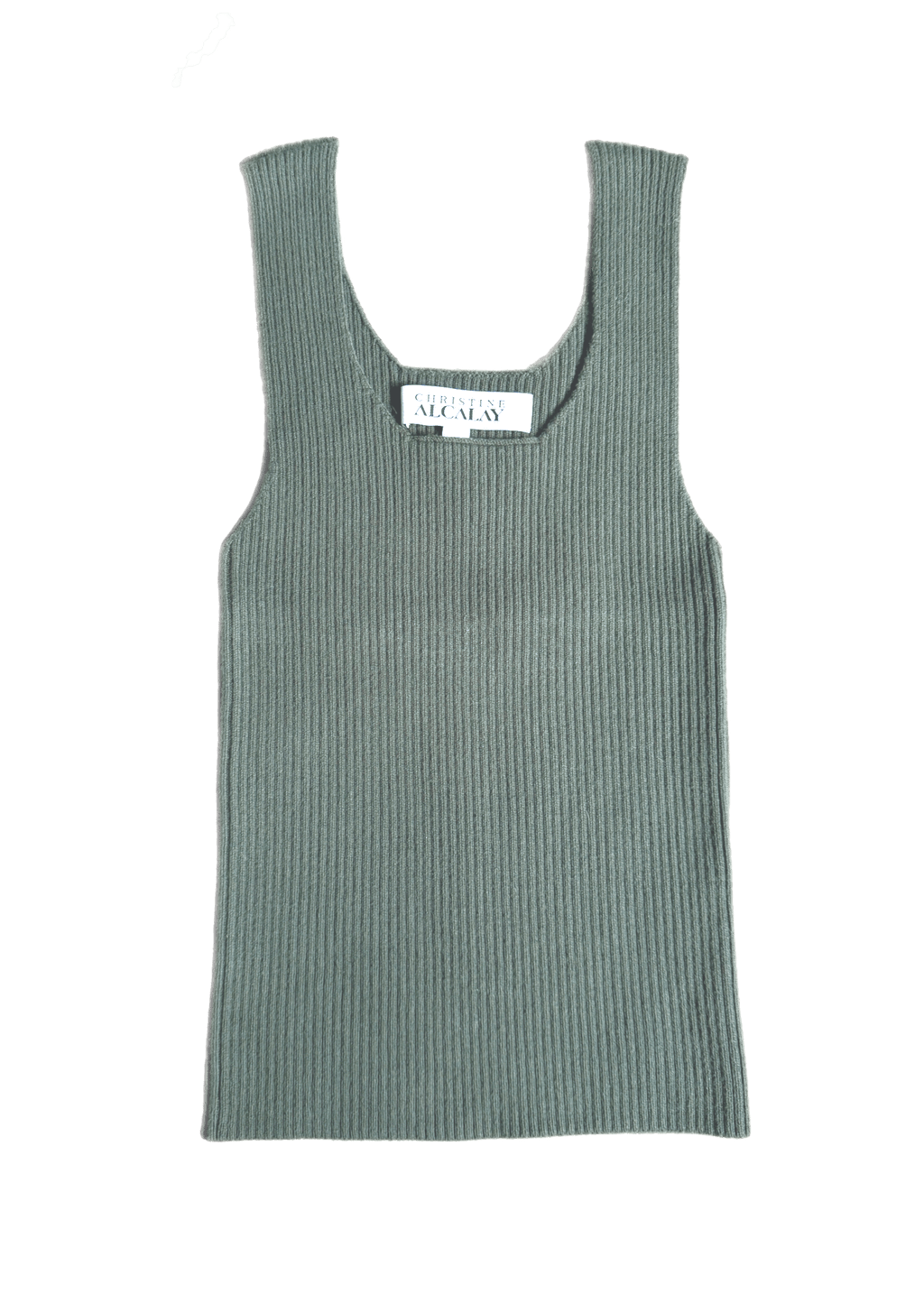 Kate Rib Tank in Pima Cotton